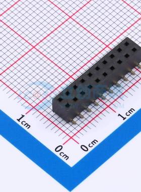 排母 HX PM-2.0-02-10-S-H4.0 SMD,P=2mm 2x10P 方孔 电子元器件