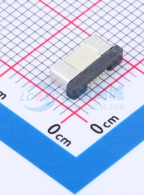 连接器BTC05202-060R-0WLW SMD,P=0.5mm,卧贴 6P 抽屉式 下接