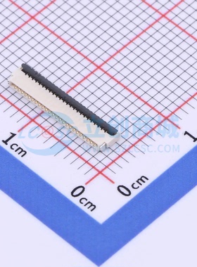 连接器 KH-FPC0.5-H1.0SMT-24P-QCHF SMD,P=0.5mm 24P 翻盖式