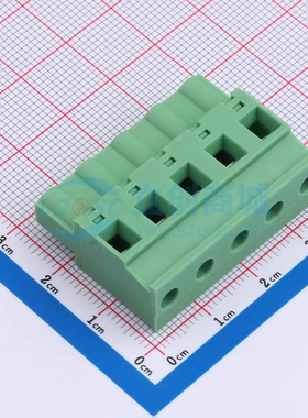 插拔式接线端子KF2EDGKB-7.5-5P P=7.5mm