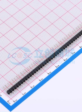 排针 KH-2.54PH180-1X39P-L11.5 插件,P=2.54mm 1x39P 单排 原装