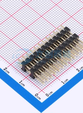 排针 X6522WV-2x12H-C60D30-E80 插件,P=2.54mm 2x12P 方针 原装