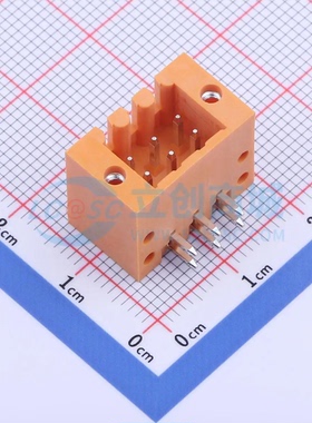 插拔式接线端子KF2EDGERM-3.5-2*3P 弯插3.5mm 2x3P 板端/插座-闭