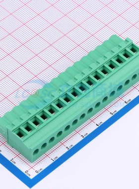 插拔式接线端子MX2EDGKB-5.08-16P-GN01-Cu-Y-A插件5.08mm 1x16P