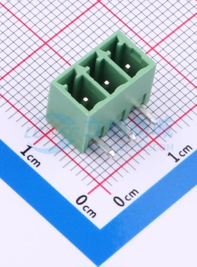 插拔式接线端子XDCB-3A381M-20-3G61 弯插3.81mm 1x3P 板端/插座-