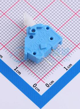 弹簧式接线端子256-744 插件 1x1P 蓝色