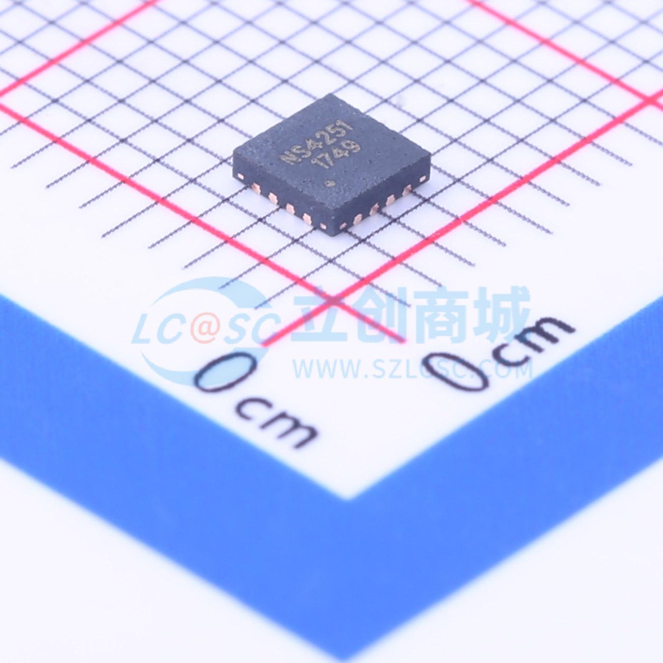 音频功率放大器 NS4251 QFN-16-EP(3x3) 原装正品 电子元器件配单