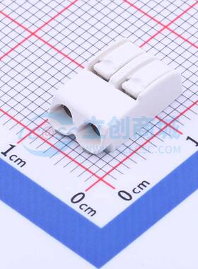 弹簧式接线端子2060-452/998-404 SMD,P=4mm 1x2P 白色