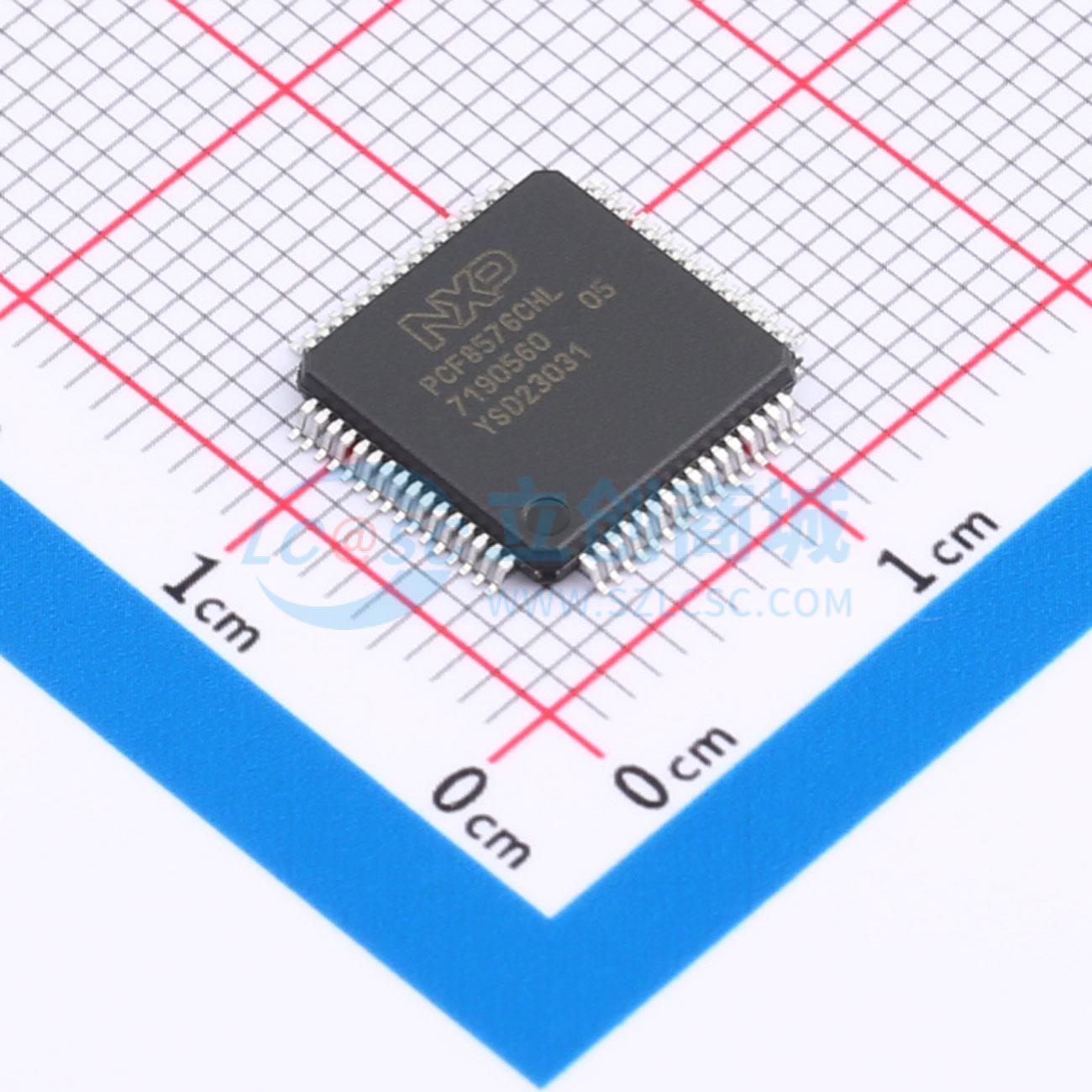 LCD驱动 PCF8576CHL/1,118 LQFP-64(10x10) 原装 电子元器件配单