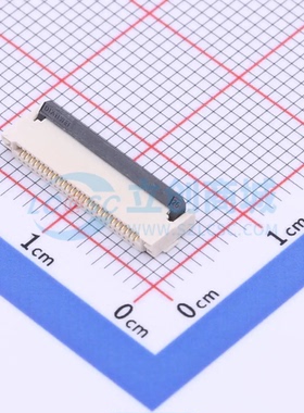 FFC/FPC连接器KH-FPC0.5-H2.0SMT-26P-QCHF SMD,P=0.5mm 26P 翻盖
