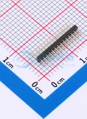 排针 A100N01-0B14P51-H10A20 插件,P=1mm 1x14P 方针 单排 原装