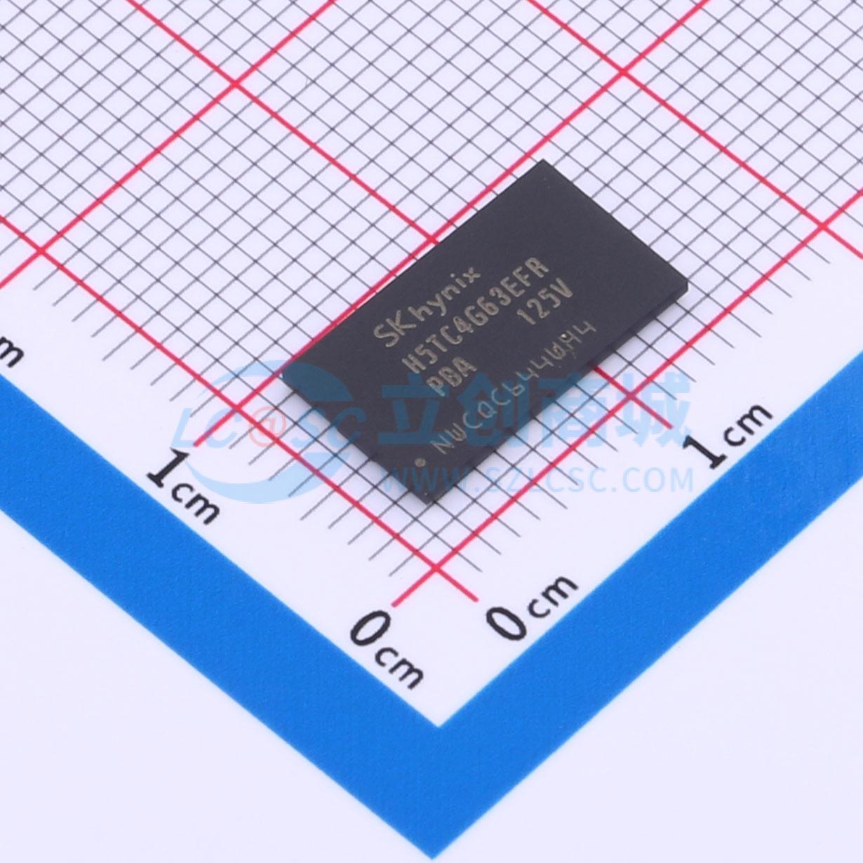 DDR SDRAM H5TC4G63EFR-PBA BGA-96(7.5x13) 原装 电子元器件配单