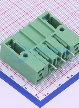 插拔式接线端子KF2EDGSVM-7.62-3P插件7.62mm 1x3P 板端/插座-闭