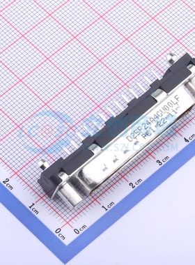 D-Sub/VGA连接器 D25P24A4GV00LF 插件 公 直插 25P 原装正品