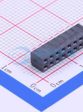 排母 791077007 插件,P=2mm 2x8P 电子元器件配单