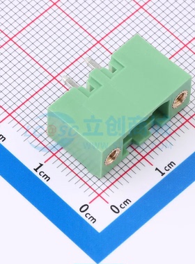 插拔式接线端子2EDGVM-5.08-2P插件5.08mm