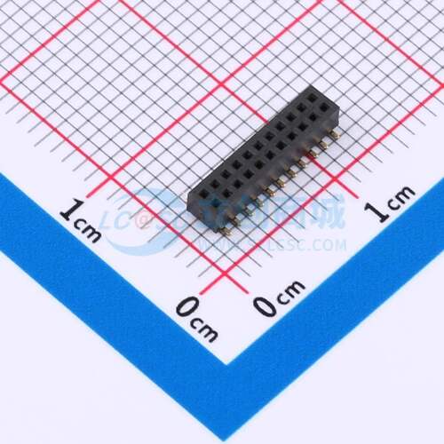 排母 B100M05-0B22P51-H20C38 SMD,P=1mm 2x11P 方孔 电子元器件