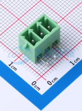 插拔式接线端子KF2EDGRG-3.5-3P 弯插3.5mm 1x3P 板端/插座-闭口