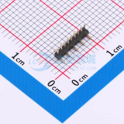 排针 A100UL-WD09P SMD,P=1mm(交错脚) 1x9P 方针 单排 原装正品