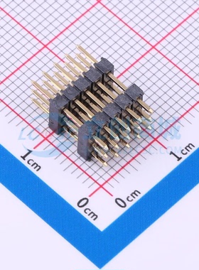 排针 GPFA305-0502A001C1AA 插件,P=2mm 3x5P 三排 原装正品