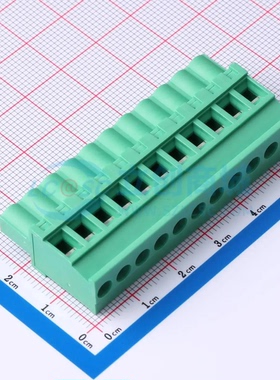 插拔式接线端子MX2EDGKB-5.08-11P-GN01-Cu-Y-A插件5.08mm 1x11P