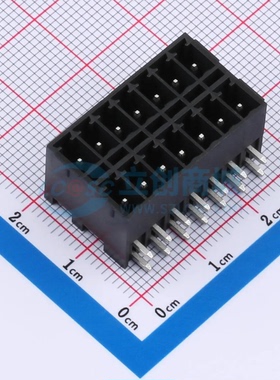 插拔式接线端子DB2ERHB-3.5-2*7P-BK 弯插3.5mm 2x7P 板端/插座-