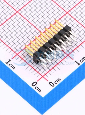 排针 2842128-7 插件,P=2mm 方针 原装正品