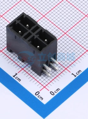 插拔式接线端子DB2ERHB-3.5-2*2P-BK 弯插3.5mm 2x2P 板端/插座-