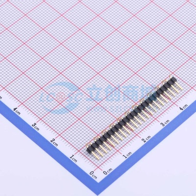 排针 X4611WVS-23I-C40D44R1 SMD,P=2mm(交错脚) 1x23P 方针 原装