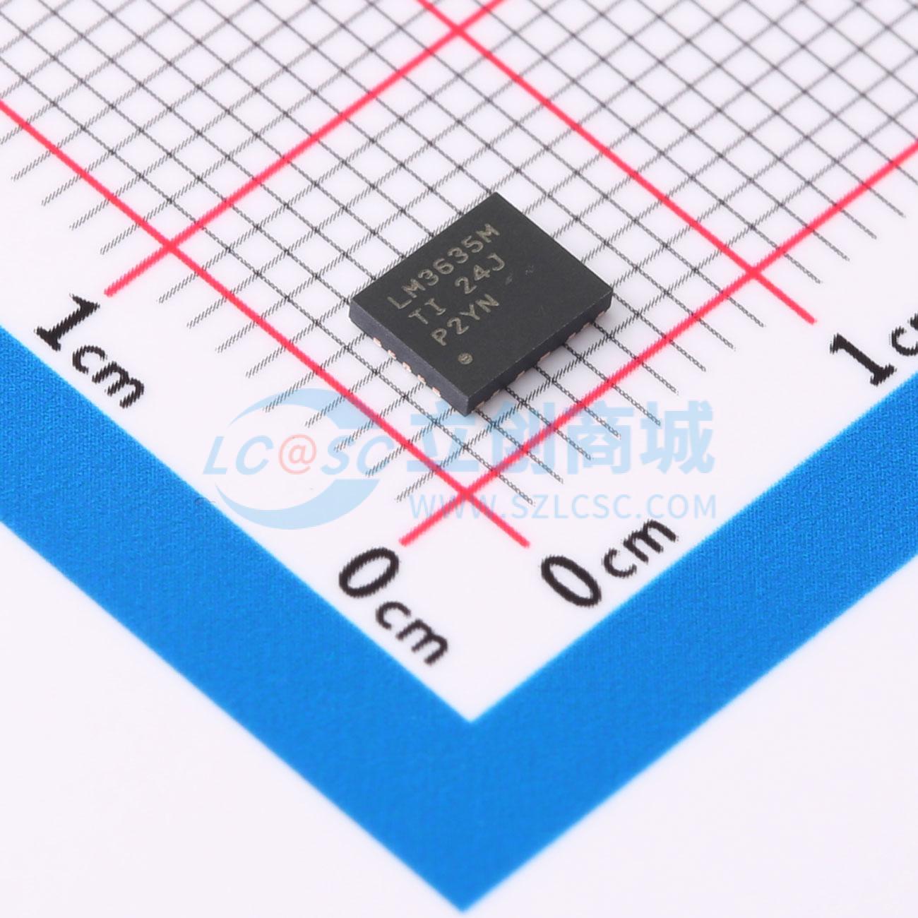 DC-DC电源芯片 LMS3635MQRNLTQ1 VQFN-22(4x5) 电子元器件配单