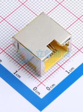 以太网连接器(RJ45 RJ11) RC01851插件 带LED 原装正品