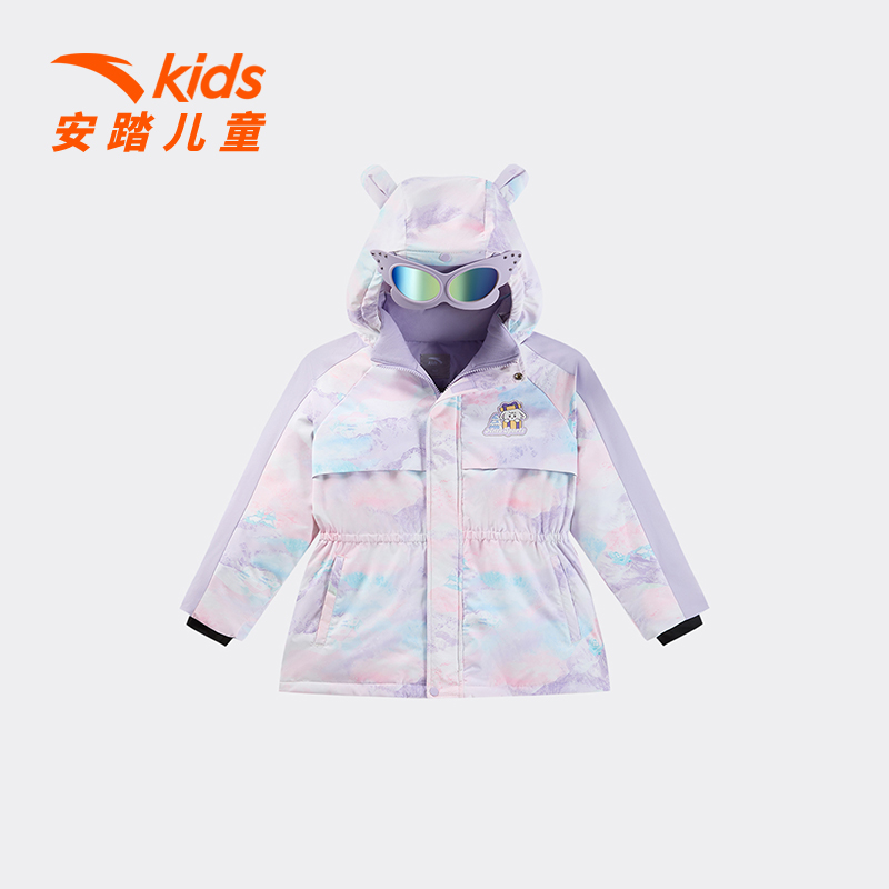 安踏冰甲羽绒|六度芯冰甲儿童热返科技2025年冬季铂晶羽绒羽绒服