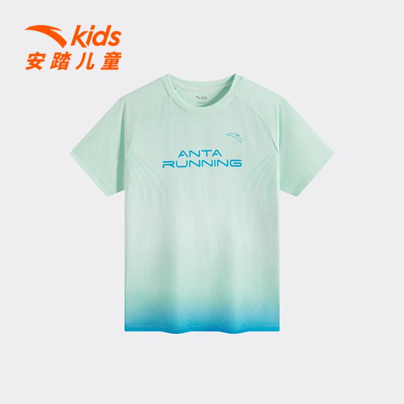 空调T|安踏儿童T恤速干运动短袖衫2026夏季新款凉感印花潮酷短t