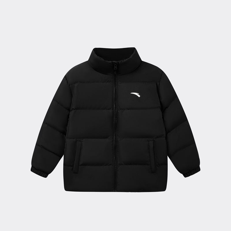 安踏儿童正品2025年秋冬款新品男大童户外防风保暖羽绒服