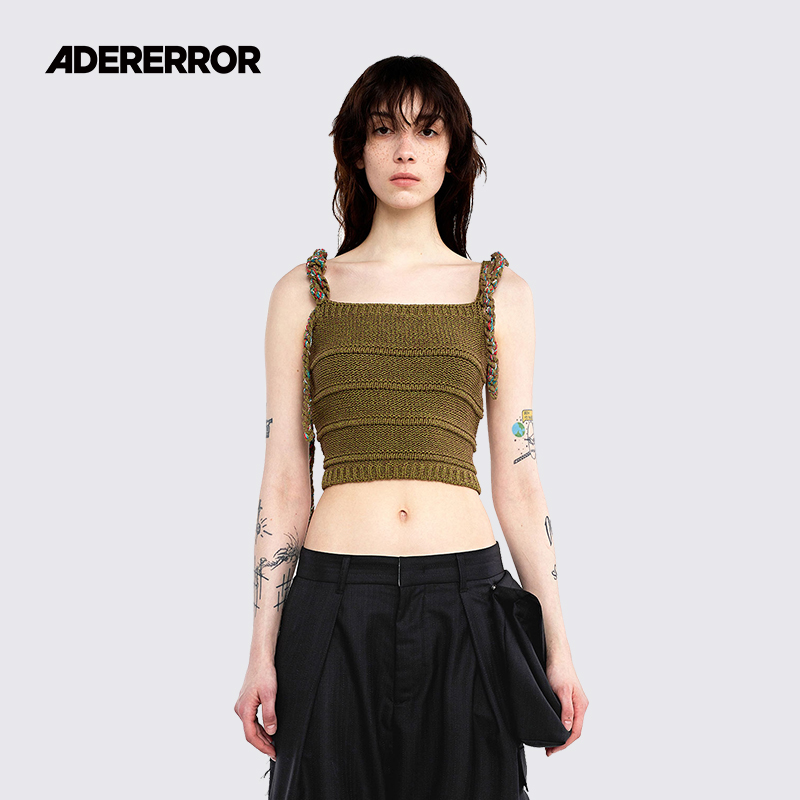 ADERERROR紧身极简吊带