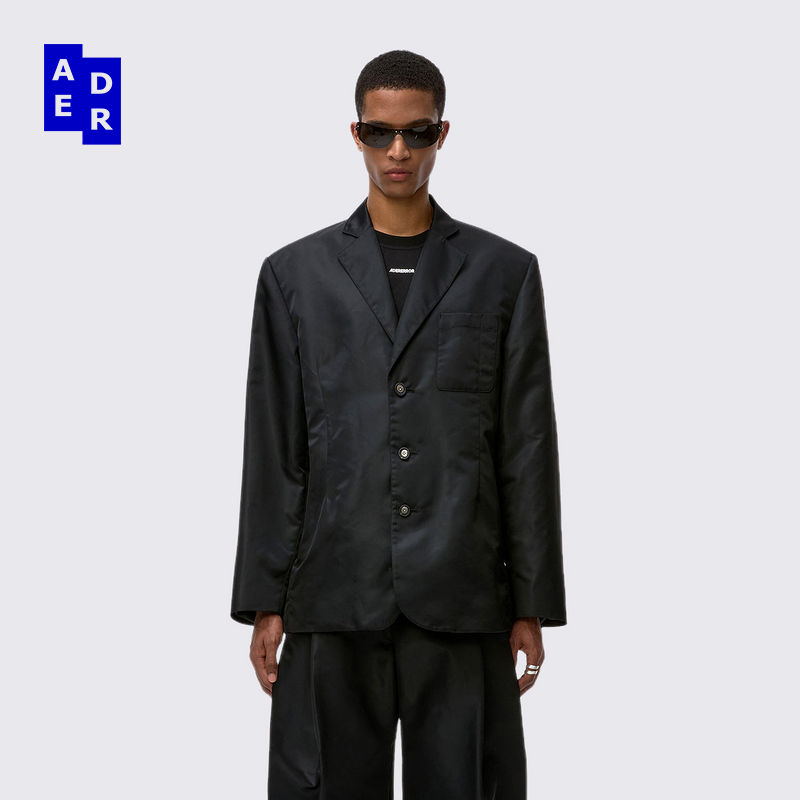ADERERROR 25SS  Nyl Blazer Product. 9 缺角翻领宽松西装外套