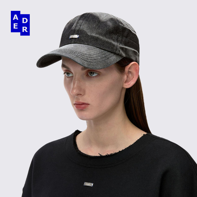 ADERERROR 25SS Cap Product. 127帽子Tetraight扣皮革背带棒球帽