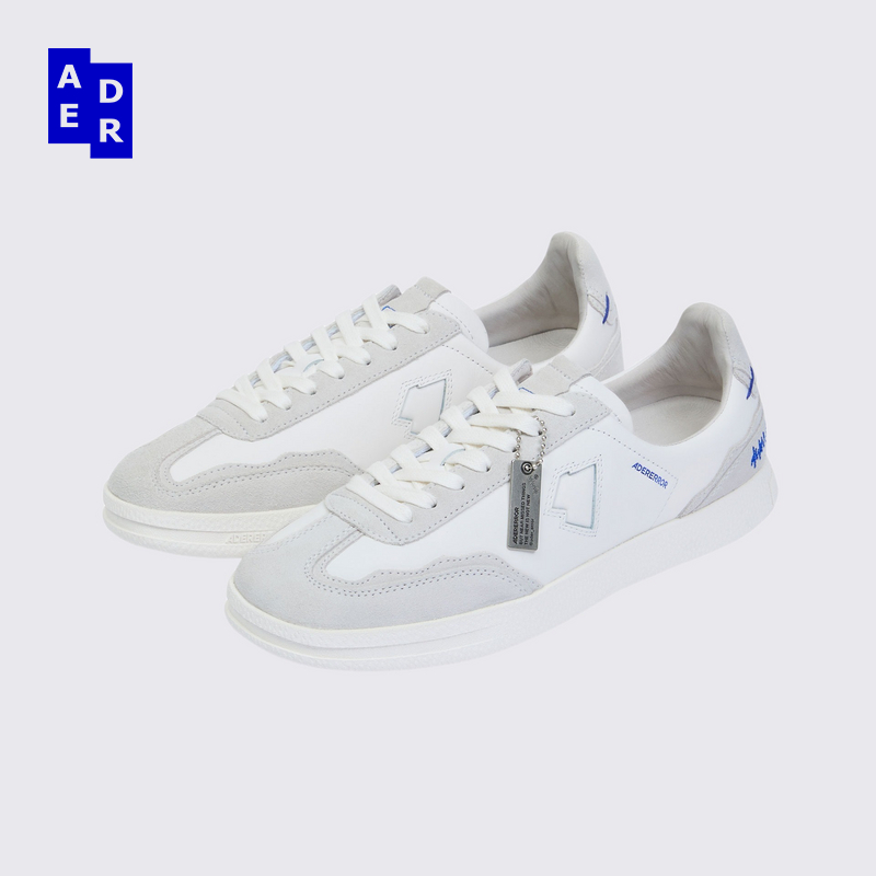 ADERERROR Raff系列 俄罗斯方块标志低帮帆布鞋