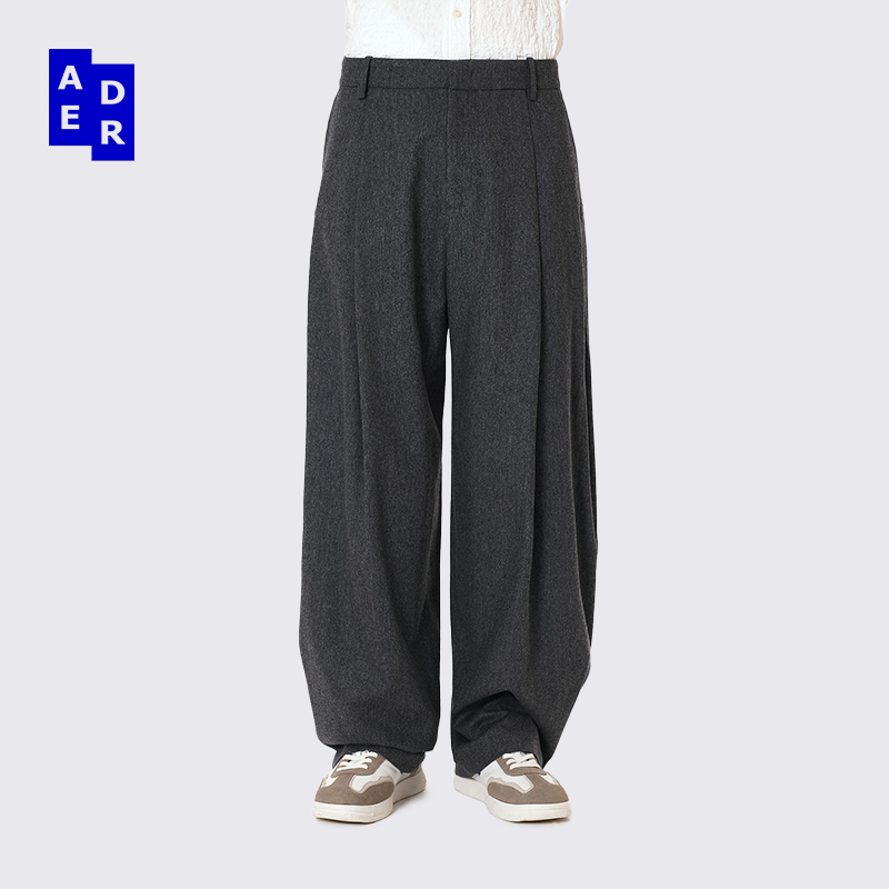 中腰宽松休闲ADERERROR长裤
