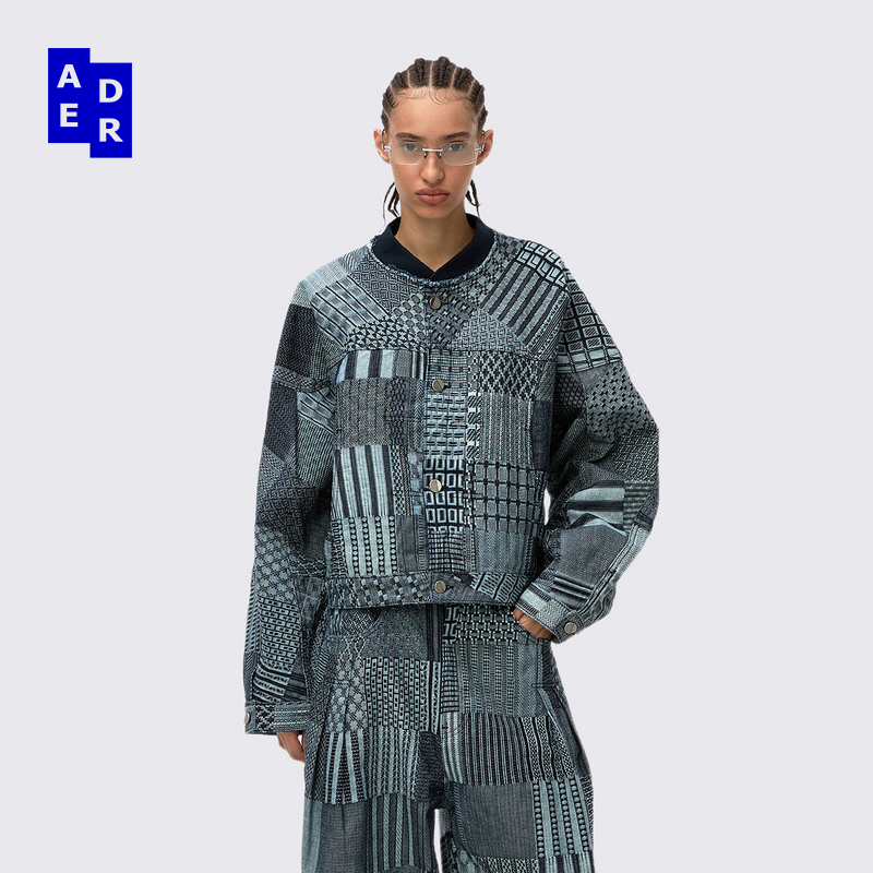 ADERERROR 25SS  Collaz Jacket Product. 21 夹克针织插肩袖外套