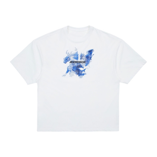 ADERERROR 24SS Azure T恤圆领设计感刺绣微宽松款半袖春夏新款