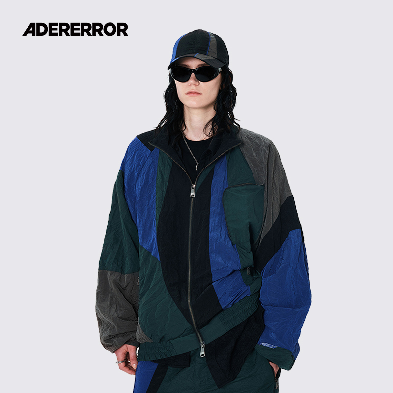 ADERERROR拼色休闲运动夹克