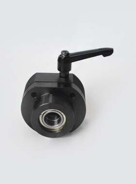 替米思米 30度梯形丝杆固定侧支座组件MRWZ-CP12 CP15 方型支撑座