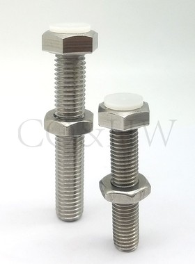 限位螺丝PUST3M4 M5-10 15 20 25 60 TDB56外六角型聚缩醛(白色)