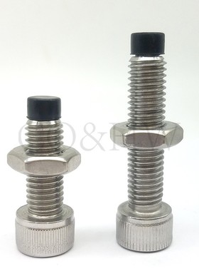 替代米思米 TDB21聚氨酯止动螺栓内六角直杆型调整块UUSCB4M5-M10