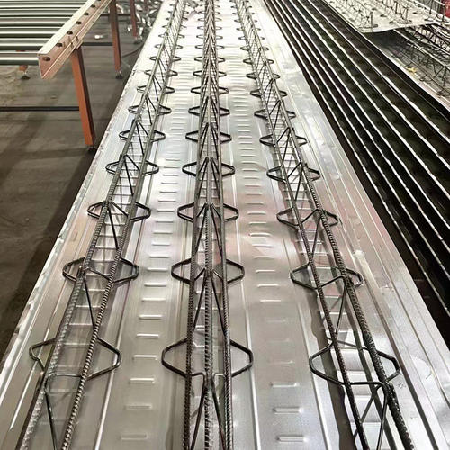 定制筋桁架楼承板建筑工地钢结构组合承重楼层板开口闭口组合楼板