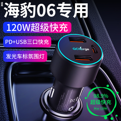 【不快充包退】海豹06专用车充