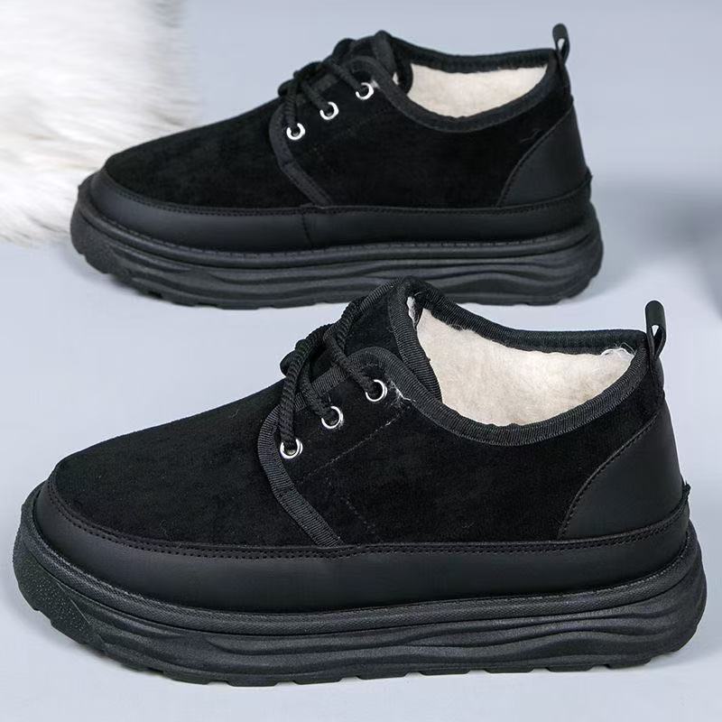 2025男士保暖厚底户外雪地靴