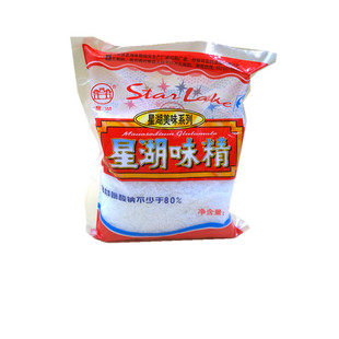 星湖味精家用厨房炒菜烹饪煮面做汤调味料增鲜味素调料品袋装380g