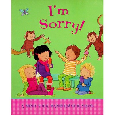 英文原版图书英语礼仪绘本亲子